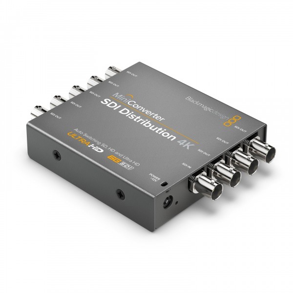 Blackmagic Design Mini Converter, SDI Distribution 4K - Angled