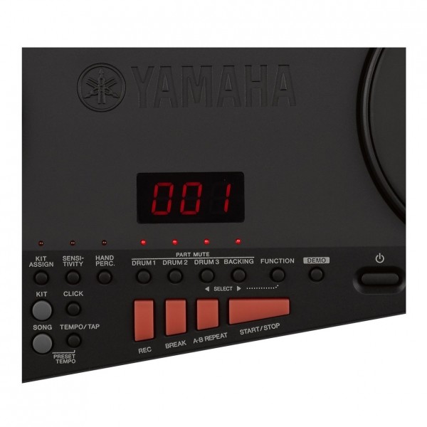 Batteria Elettronica Portatile Yamaha DD-75 - 8 Pad Dinamici, 570 Suoni, Cuffie Compatibili, Nero