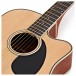 3/4 Electro Acoustic Cutaway Travel Guitar Pack by Gear4music