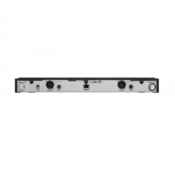 Shure SLXD4DUK-K59 Dual Wireless Receiver - rear