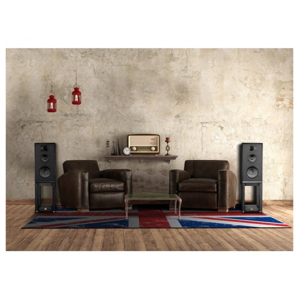 Wharfedale Linton Black Oak Stand Mount Speakers (Pair)
