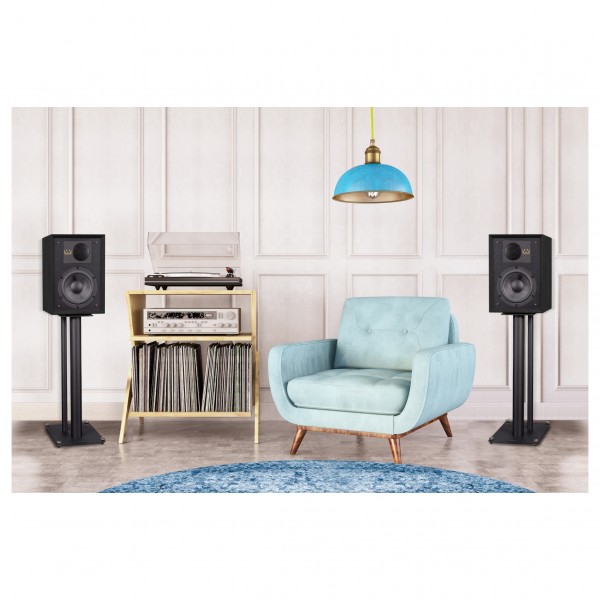 Wharfedale Denton 85 Black Oak Bookshelf Speakers (Pair)