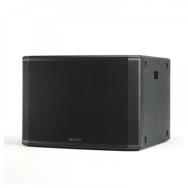 dB Technologies LVX PSW18 18" Passive Subwoofer, Black - Angled, Front Left