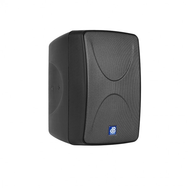dB Technologies Minibox K 300 6.5" Active PA Speaker, Black - angled