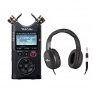 Tascam DR-40X Opnamepakket voor op Locatie
