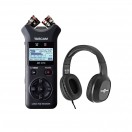 Tascam DR-07X Location Recording Bundle
