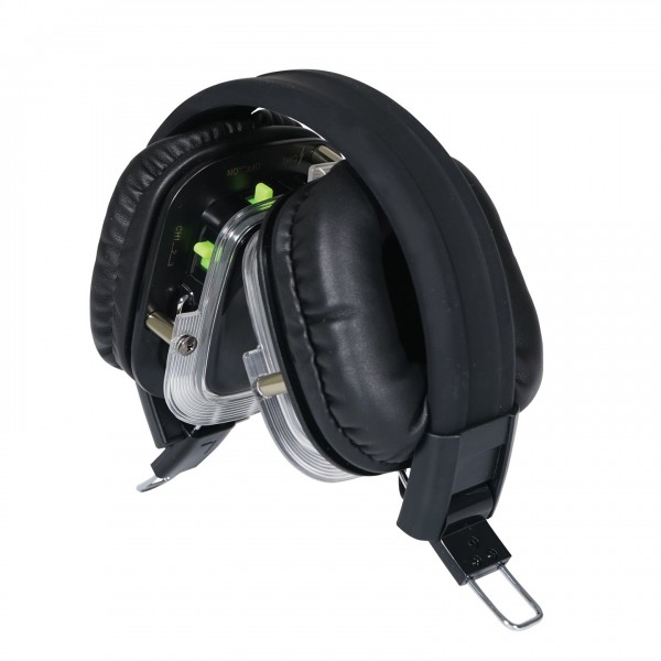 W Audio SDPRO 3-Channel Silent Disco Headphones - folded angle