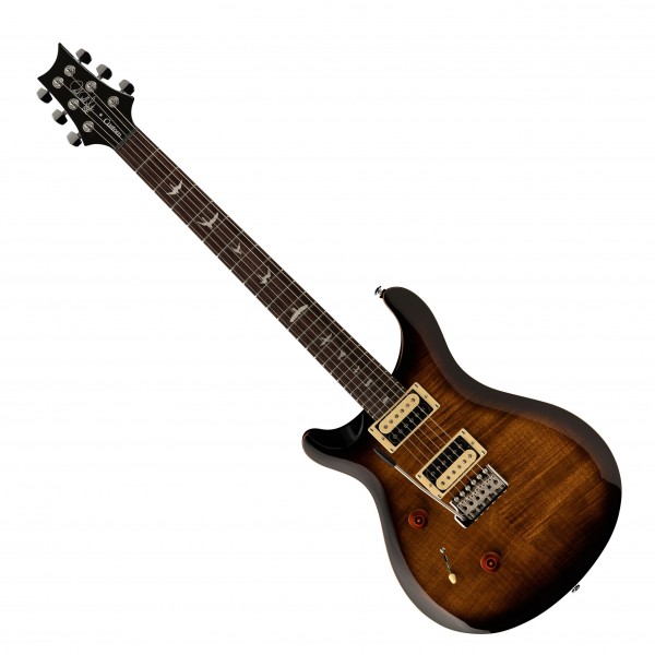 PRS SE Custom 24 Left Handed, Black Gold Sunburst