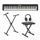Casio CDP S360 Digital Piano X Frame Package, Black