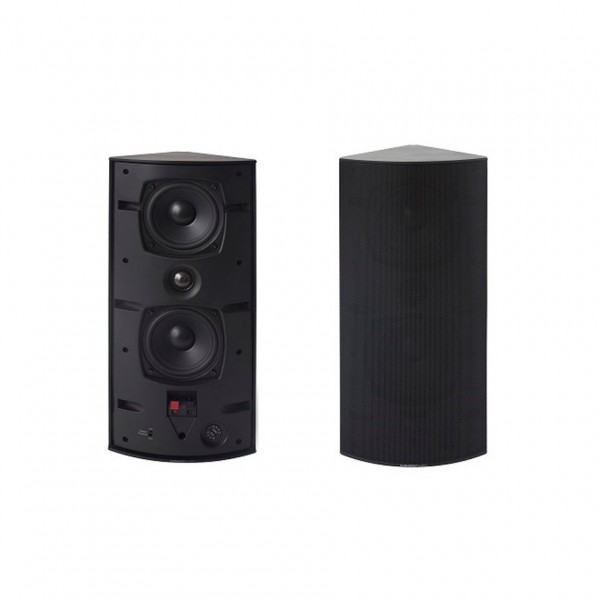 Cornered Audio Ci4 Black Corner Speaker