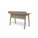 Bevel 6743 Drift Oak Desk Angle