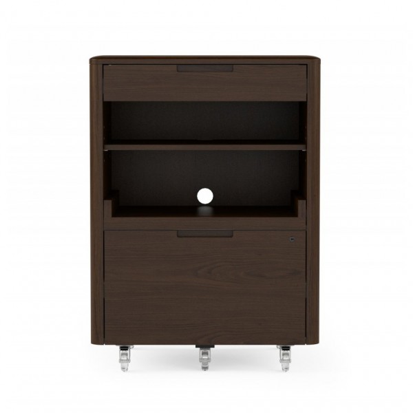 Sola 6817 Multifunction Cabinet Toasted Walnut Front