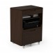 Sola 6817 Multifunction Cabinet Toasted Walnut Angle