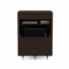 Sola 6817 Multifunction Cabinet Toasted Walnut Angle 2