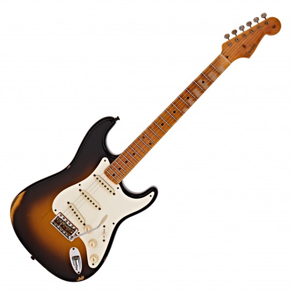 Fender Custom Shop 57 Stratocaster Relic, Wide-Fade 2-Color Sunburst