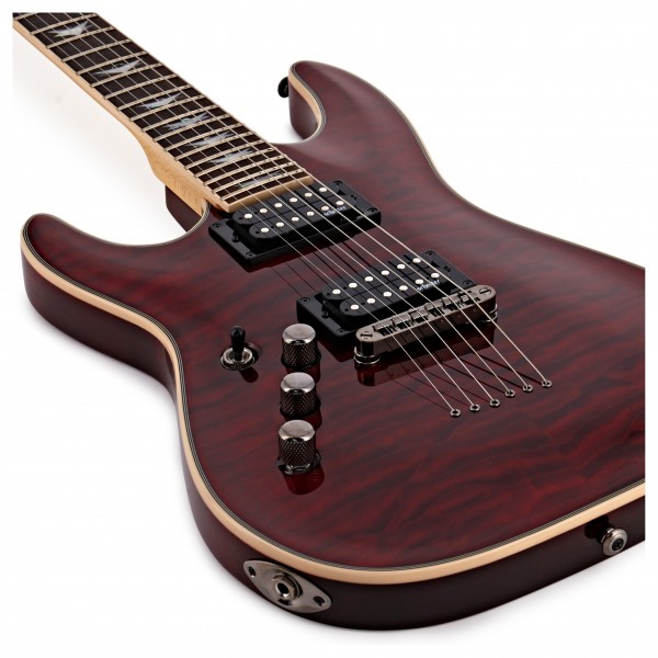 Schecter Omen Extreme-6 Left Handed, Black Cherry