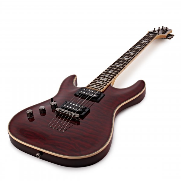 Schecter Omen Extreme-6 Left Handed, Black Cherry