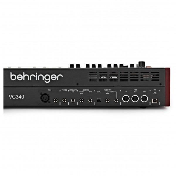 Behringer Vocoder VC340 Authentic Analog Vocoder