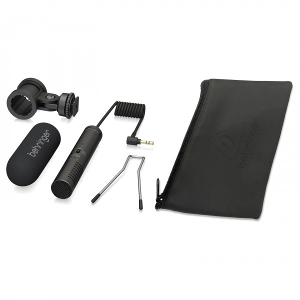 Behringer VIDEO MIC X1 Condenser Camera Microphone - With Accessories