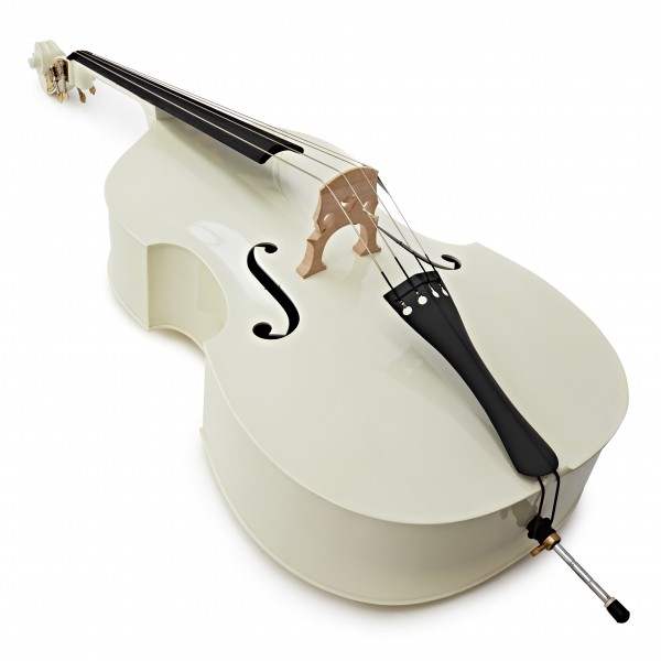 Student 3/4 Double Bass, White by Gear4music