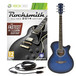 Rocksmith 2014 Xbox 360 + Single Cutaway Electro Acoustic, Blue