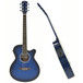 Rocksmith 2014 Xbox 360 + Single Cutaway Electro Acoustic, Blue