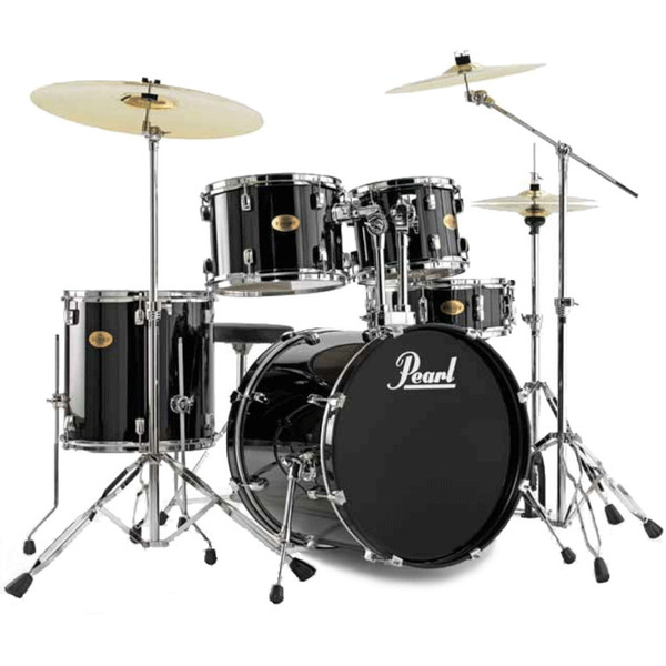 Pearl Target Drum Kit Limited Edition - Jet Black