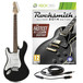 Rocksmith 2014 Xbox 360 + LA Left Handed Electric Guitar, Black