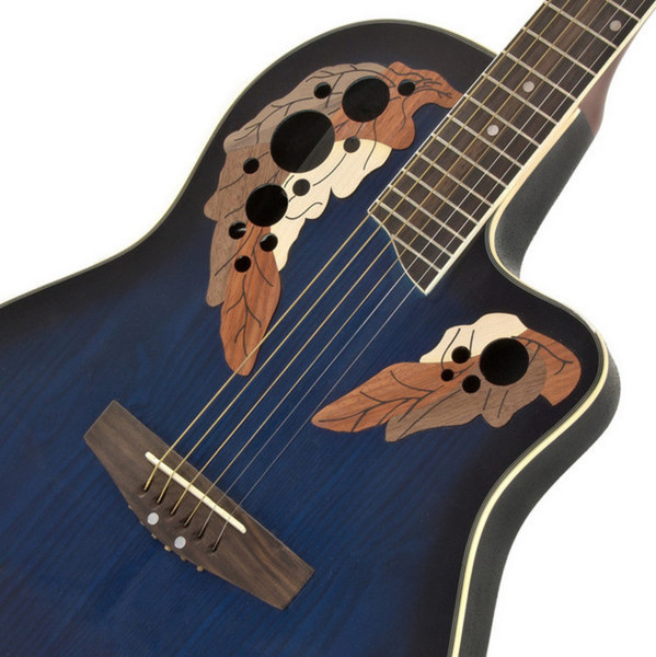 Deluxe Round Back Electro Acoustic, Blue