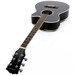 Single Cutaway Electro Acoustic Guitar, Black