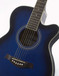 Single Cutaway Electro Acoustic Guitar, Blue