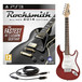 Rocksmith 2014 PS3 + 3/4 LA Electric Guitar, Wine Red