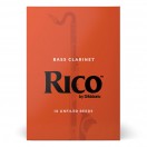Rico by D'Addario Bass Clarinet Reeds, 2.5 (10 Pack)