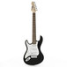 3/4 LA Left Handed Electric Guitar, Black