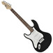 LA Left Handed Electric Guitar, Black