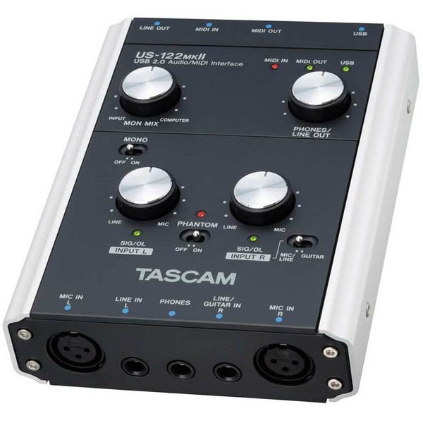 Tascam US-122 MKII USB Audio Interface - Nearly New at Gear4music