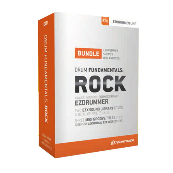Toontrack Drum Fundamentals: ROCK Bundle