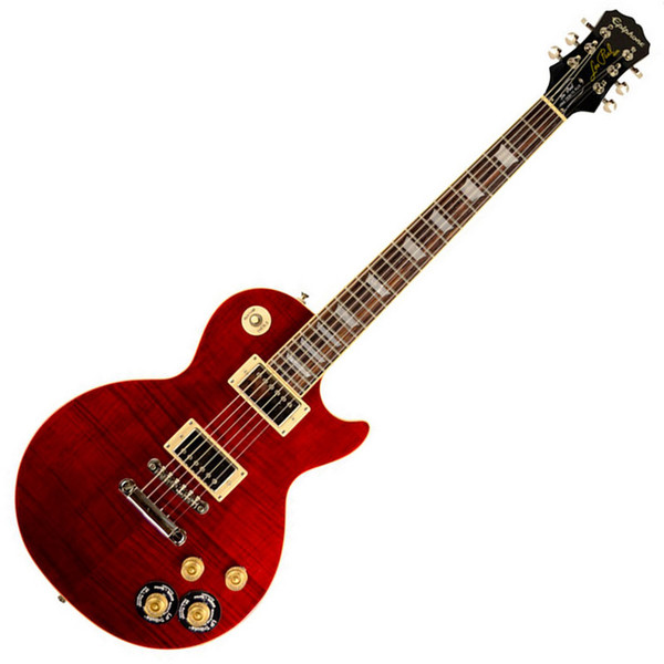 Epiphone Les Paul Tribute Plus Outfit Electric Guitar, Cherry