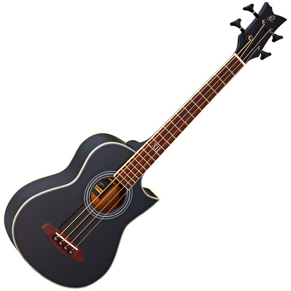 Ortega D-Walker Extra Short Scale Acoustic Bass Black