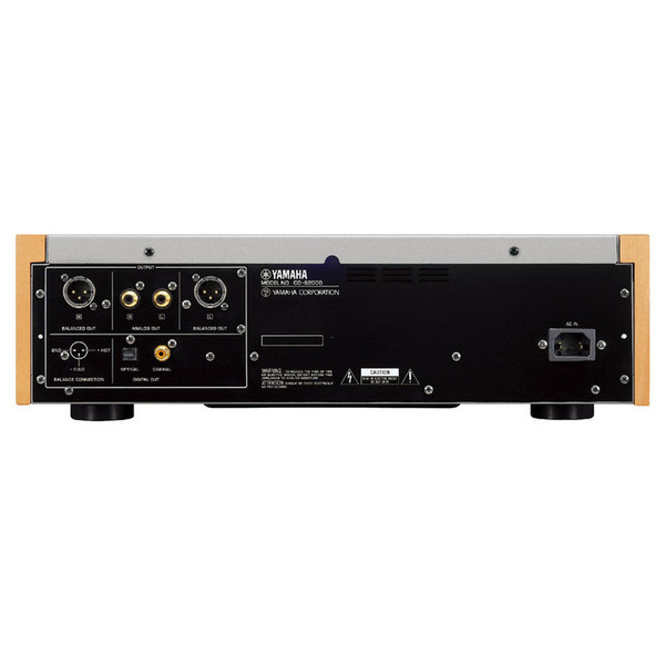 Back Yamaha CD-S2000 Ultra Quality CD Player