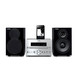 Yamaha MCR-232 Micro Component Speaker System with iPod Dock, Silver