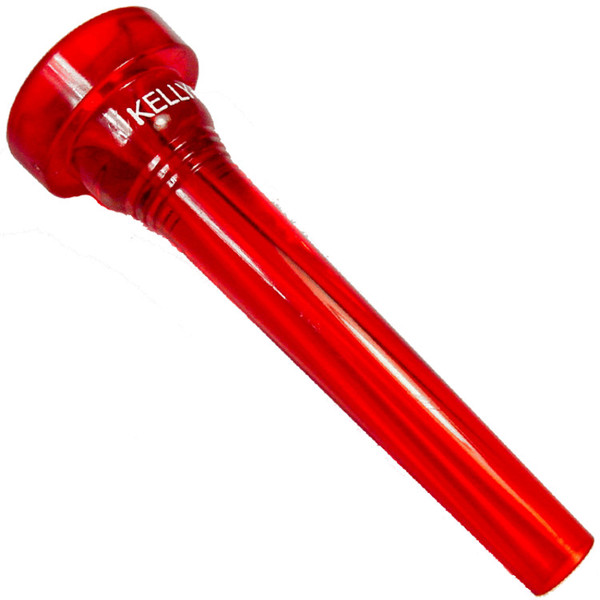 Kelly 7C Trumpet Mouthpiece, Crystal Red