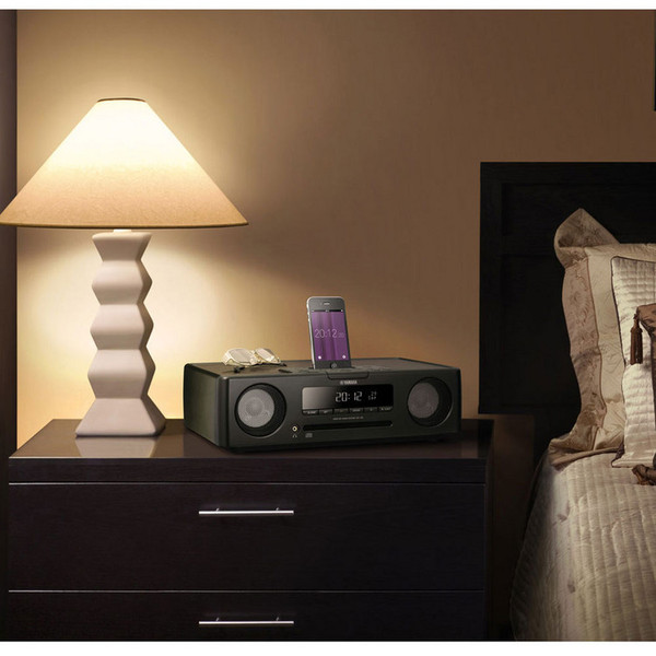 Yamaha TSX-132 Speaker System with iPod Dock, Black