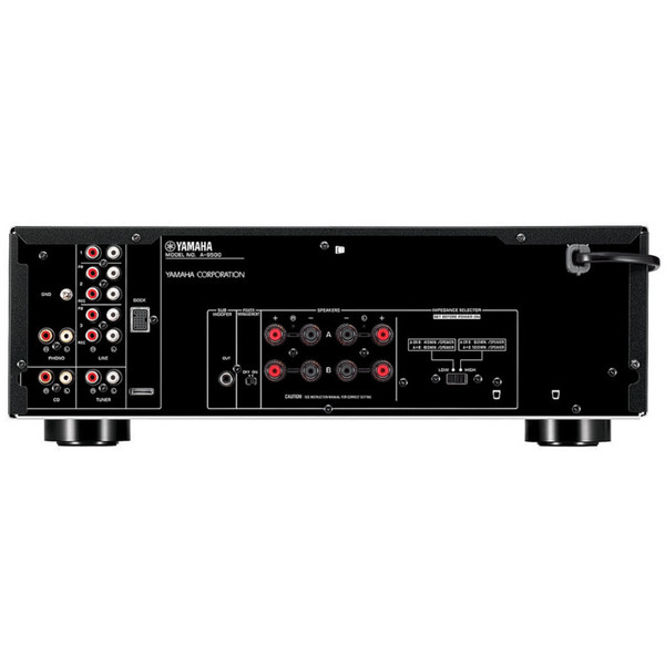Yamaha A-S500 Amplfier, Back