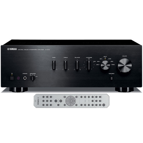 Yamaha A-S300 Amplifier, Black