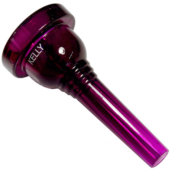 Kelly 5G Trombone Mouthpiece, Crystal Purple (Large Shank)