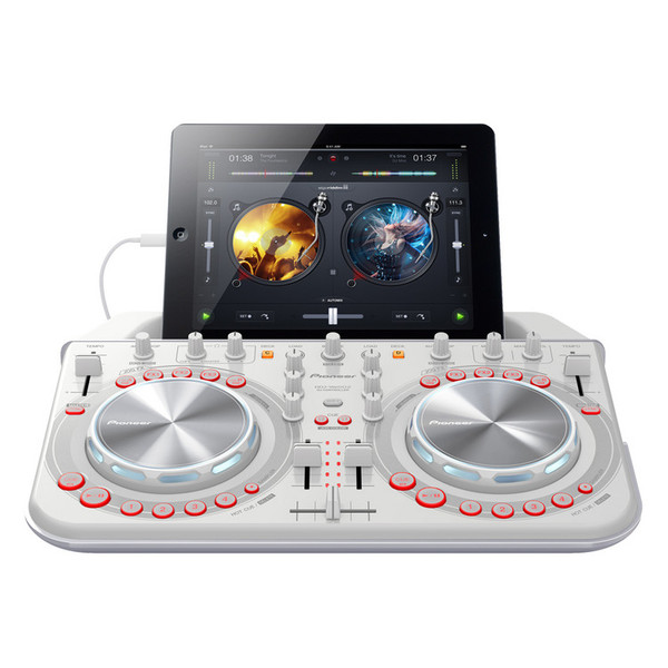DISC Pioneer DDJ-WeGO2 DJ Controller, White | Gear4music