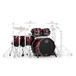 Mapex Saturn IV Exotic LA Short Stak 22in Shell Pack, Cherry Rosewood