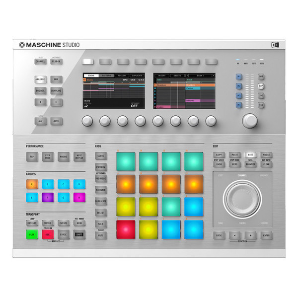 Native Insts Maschine Studio (White) and Komplete 9 Ultimate CRG 
