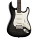 Squier by Fender Standard Stratocaster FMT, Ebony Transparent